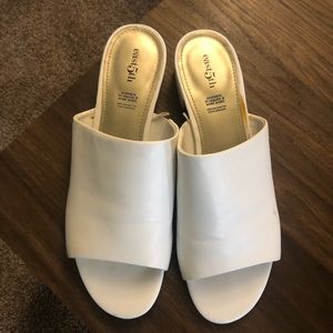 White Heeled Sandals!